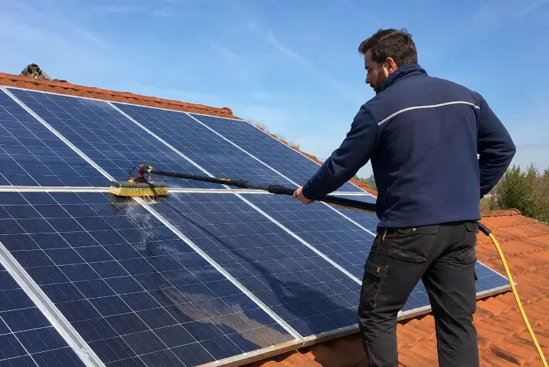 Nettoyage et entretien de panneaux solaires à Tarsacq